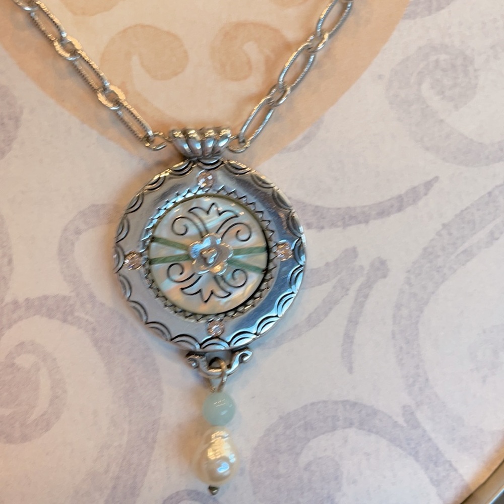 Brighton Stitch In Time Pendant Necklace
